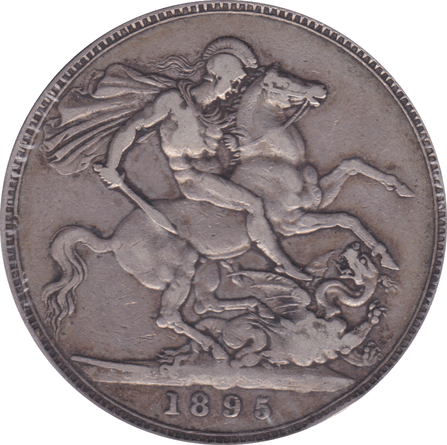 1895 CROWN ( GF ) LIX - Crown - Cambridgeshire Coins