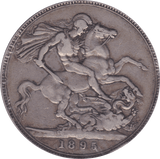 1895 CROWN ( GF ) LIX - Crown - Cambridgeshire Coins