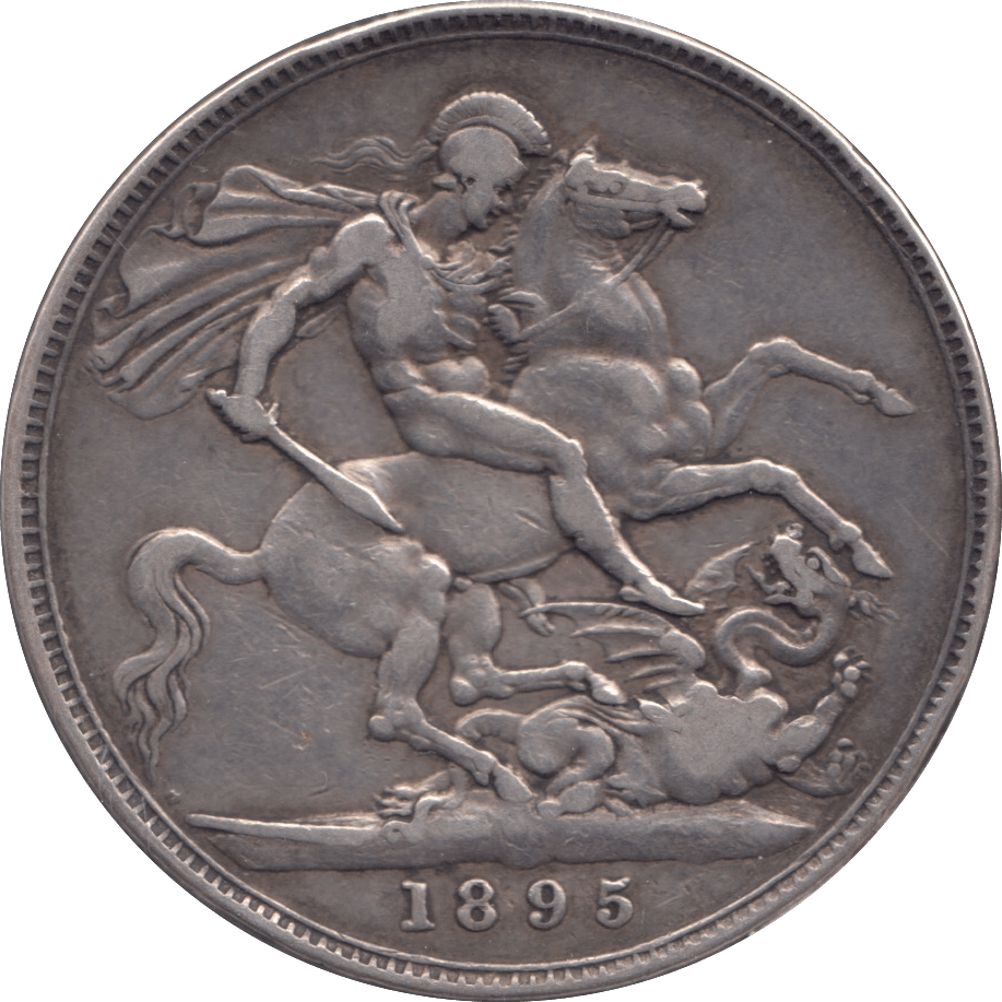 1895 CROWN ( GF ) LIX - Crown - Cambridgeshire Coins