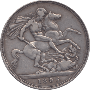 1895 CROWN LIX 6 ( GF ) - Crown - Cambridgeshire Coins