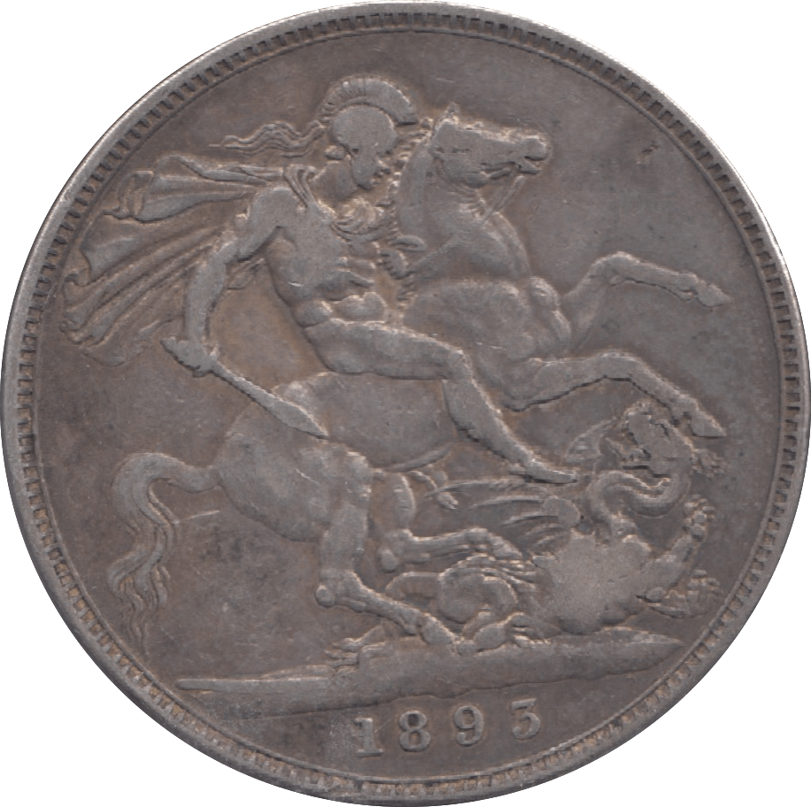 1895 CROWN LVI ( GF ) 14 - Crown - Cambridgeshire Coins