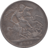 1895 CROWN LVI ( GF ) 14 - Crown - Cambridgeshire Coins