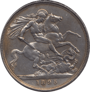 1895 CROWN ( UNC ) LIX - Crown - Cambridgeshire Coins