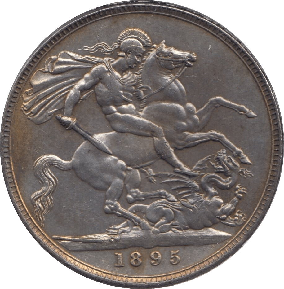 1895 CROWN ( UNC ) LIX - Crown - Cambridgeshire Coins