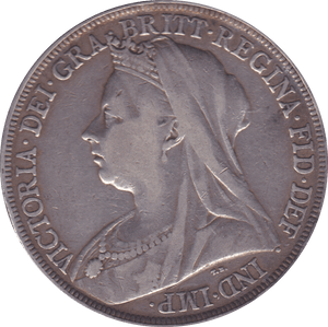 1895 CROWN ( VF ) LIX - Crown - Cambridgeshire Coins