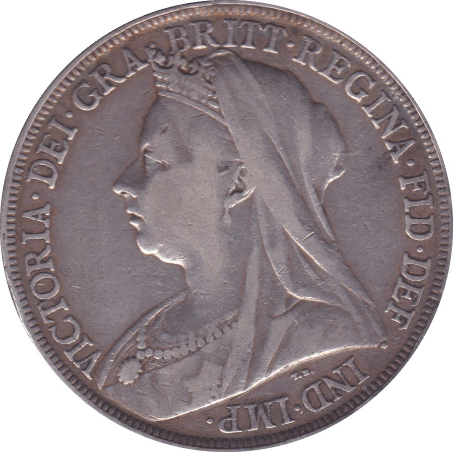 1895 CROWN ( VF ) LIX - Crown - Cambridgeshire Coins