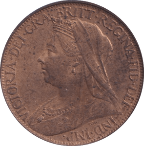 1895 FARTHING ( BU ) - Farthing - Cambridgeshire Coins