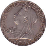 1895 FLORIN ( EF ) - Florin - Cambridgeshire Coins