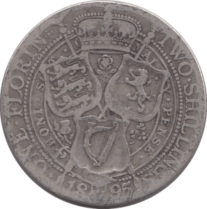 1895 FLORIN ( FAIR ) 2 - Florin - Cambridgeshire Coins