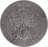 1895 FLORIN ( FINE ) 4 - Florin - Cambridgeshire Coins