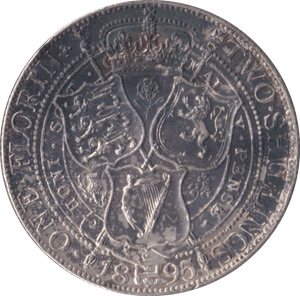 1895 FLORIN ( UNC ) - FLORIN - Cambridgeshire Coins