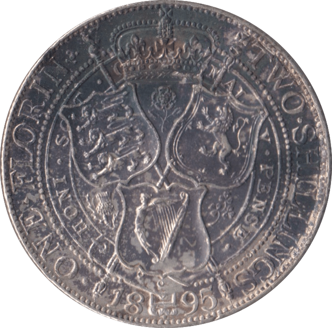 1895 FLORIN ( UNC ) - FLORIN - Cambridgeshire Coins