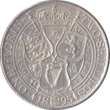 1895 FLORIN ( UNC ) - FLORIN - Cambridgeshire Coins