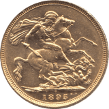 1895 GOLD SOVEREIGN ( AUNC ) SYDNEY MINT 2 - Sovereign - Cambridgeshire Coins