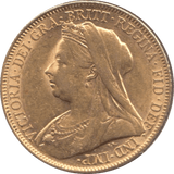 1895 GOLD SOVEREIGN ( AUNC ) SYDNEY MINT - Sovereign - Cambridgeshire Coins