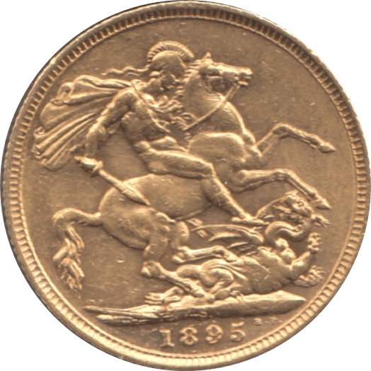 1895 GOLD SOVEREIGN ( AUNC ) SYDNEY MINT - Sovereign - Cambridgeshire Coins