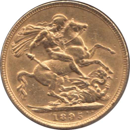 1895 GOLD SOVEREIGN ( VF ) - Sovereign - Cambridgeshire Coins