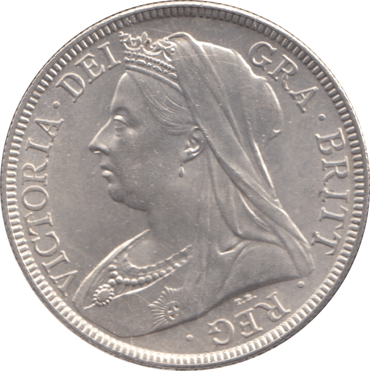 1895 HALFCROWN ( BU ) - Halfcrown - Cambridgeshire Coins