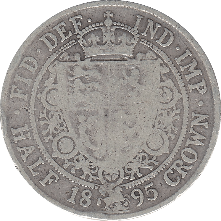 1895 HALFCROWN ( FAIR ) 8 - Halfcrown - Cambridgeshire Coins