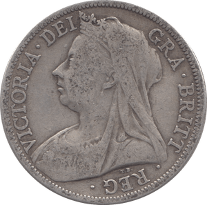 1895 HALFCROWN ( FINE ) 10 - HALFCROWN - Cambridgeshire Coins