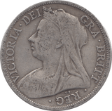 1895 HALFCROWN ( FINE ) 10 - HALFCROWN - Cambridgeshire Coins