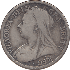 1895 HALFCROWN ( FINE ) 12 - Halfcrown - Cambridgeshire Coins