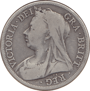 1895 HALFCROWN ( FINE ) 14 - Halfcrown - Cambridgeshire Coins