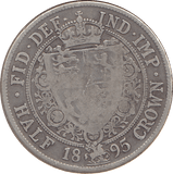 1895 HALFCROWN ( FINE ) 14 - Halfcrown - Cambridgeshire Coins
