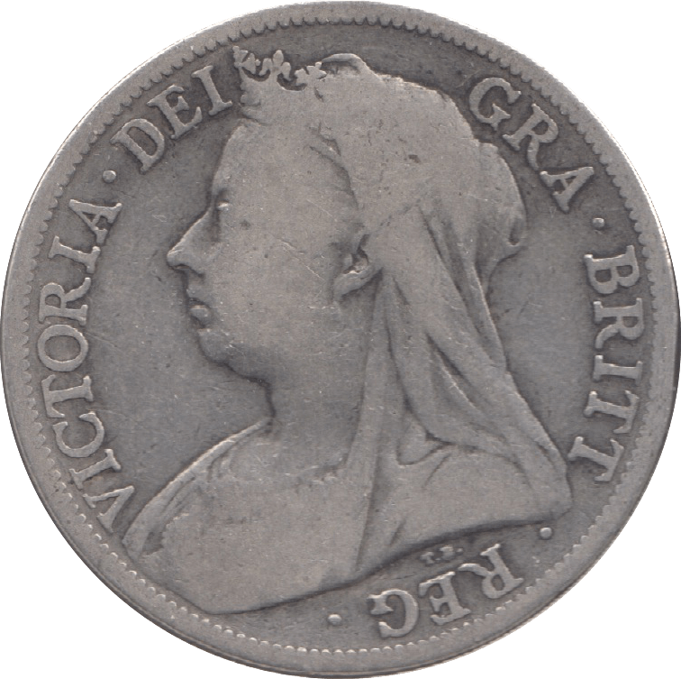 1895 HALFCROWN ( FINE ) 3 - Halfcrown - Cambridgeshire Coins