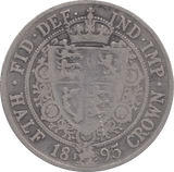 1895 HALFCROWN ( FINE ) 3 - Halfcrown - Cambridgeshire Coins