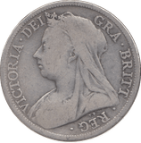 1895 HALFCROWN ( FINE ) 3 - Halfcrown - Cambridgeshire Coins