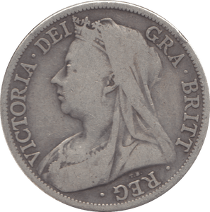 1895 HALFCROWN ( FINE ) 3 - Halfcrown - Cambridgeshire Coins