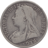 1895 HALFCROWN ( FINE ) 3 - Halfcrown - Cambridgeshire Coins