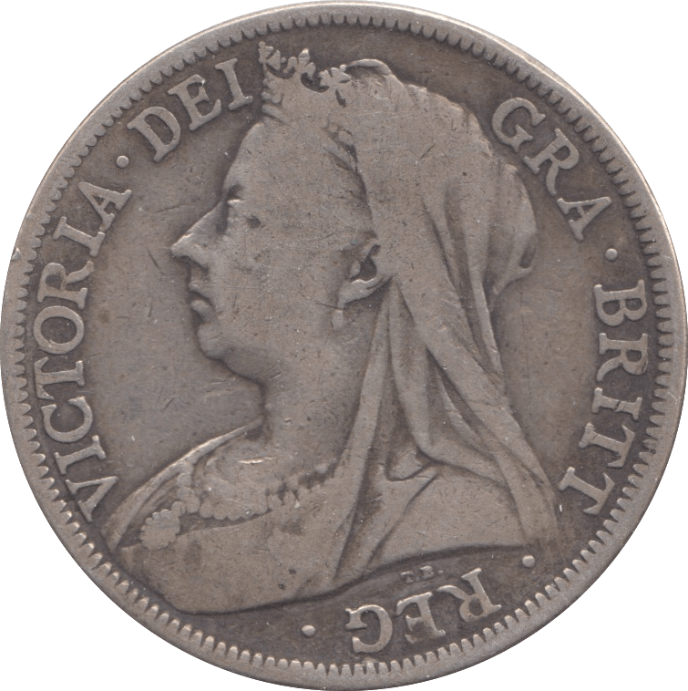 1895 HALFCROWN ( FINE ) 5 - HALFCROWN - Cambridgeshire Coins