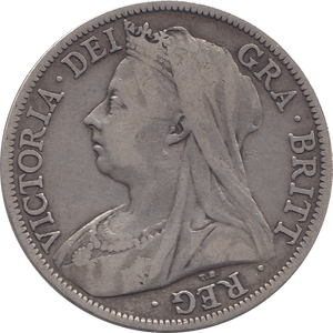 1895 HALFCROWN ( FINE ) 6 - Halfcrown - Cambridgeshire Coins