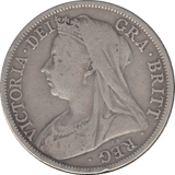 1895 HALFCROWN ( FINE ) 7 - Halfcrown - Cambridgeshire Coins