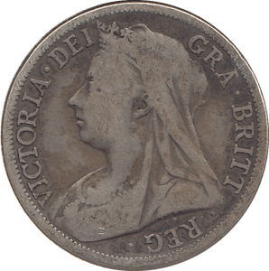 1895 HALFCROWN ( FINE ) B - Halfcrown - Cambridgeshire Coins