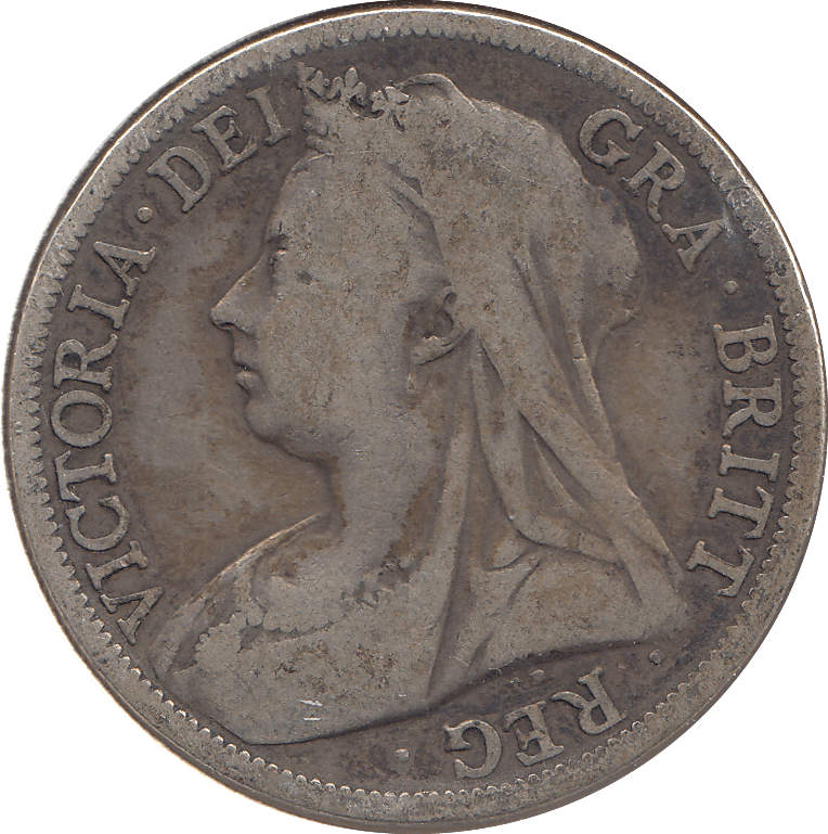 1895 HALFCROWN ( FINE ) B - Halfcrown - Cambridgeshire Coins