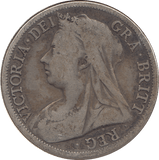 1895 HALFCROWN ( FINE ) B - Halfcrown - Cambridgeshire Coins