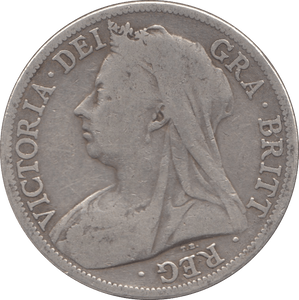 1895 HALFCROWN ( FINE ) - Halfcrown - Cambridgeshire Coins