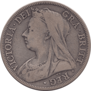 1895 HALFCROWN ( GF ) 11 - Halfcrown - Cambridgeshire Coins