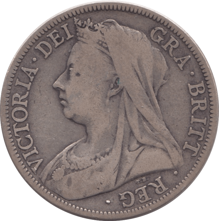 1895 HALFCROWN ( GF ) 11 - Halfcrown - Cambridgeshire Coins