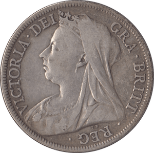 1895 HALFCROWN ( GF ) - HALFCROWN - Cambridgeshire Coins