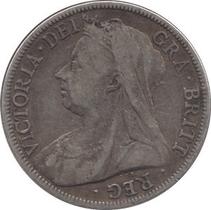 1895 HALFCROWN ( GF ) - Halfcrown - Cambridgeshire Coins