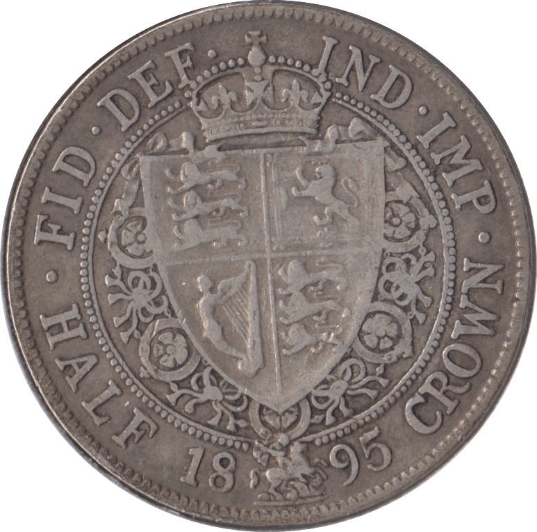 1895 HALFCROWN ( GF ) - HALFCROWN - Cambridgeshire Coins