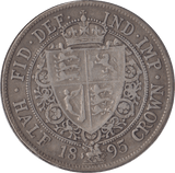 1895 HALFCROWN ( GF ) - HALFCROWN - Cambridgeshire Coins