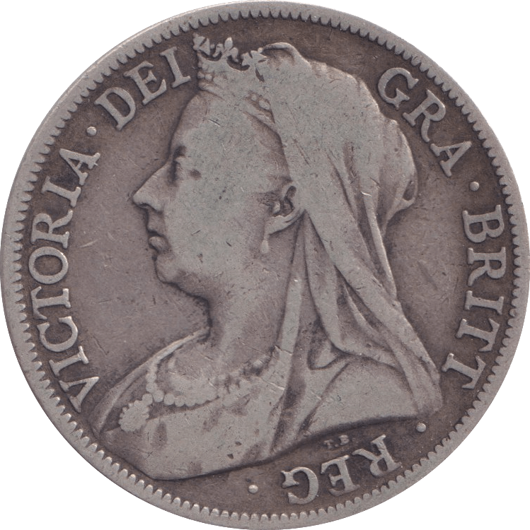 1895 HALFCROWN ( GF ) - halfcrown - Cambridgeshire Coins
