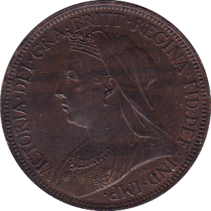 1895 HALFPENNY ( AUNC ) - Halfpenny - Cambridgeshire Coins