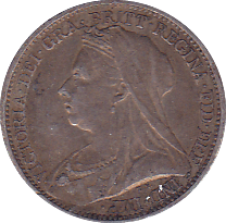 1895 MAUNDY FOURPENCE ( VF ) - Maundy Coins - Cambridgeshire Coins