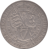 1895 ONE FLORIN ( GF ) 8 - Florin - Cambridgeshire Coins